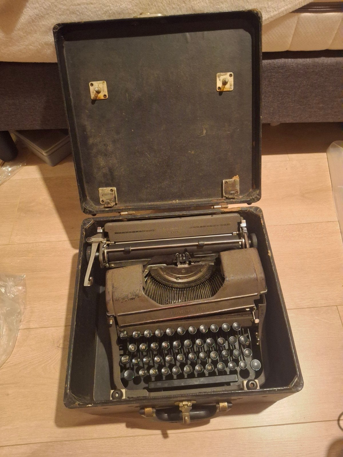 werkende jaren 40 typemachine underwood, Ophalen of Verzenden