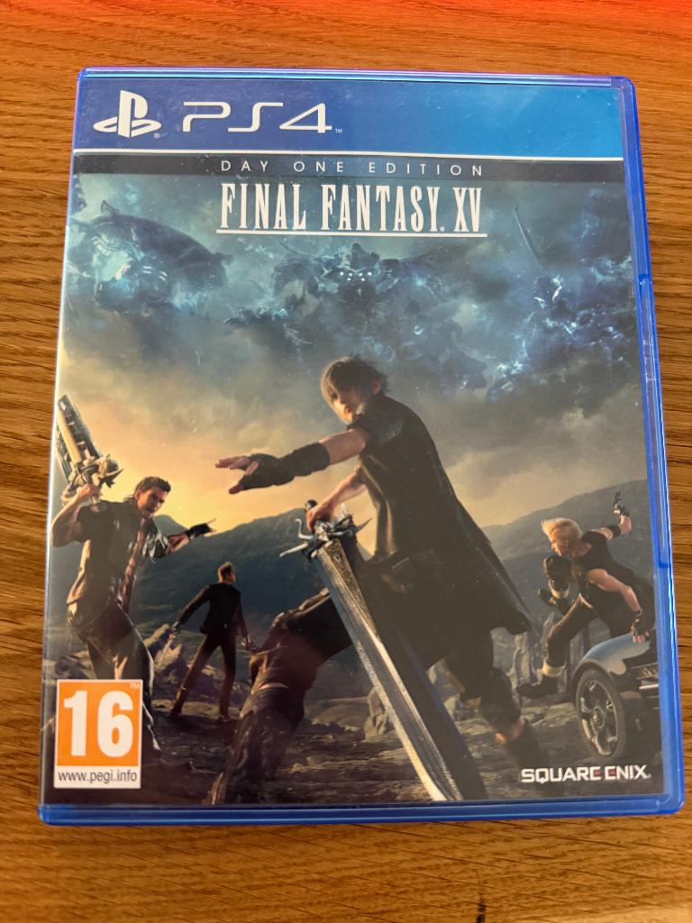 Final Fantasy XV Day One PS4, 1 speler, Ophalen of Verzenden, Zo goed als nieuw, Role Playing Game (Rpg)