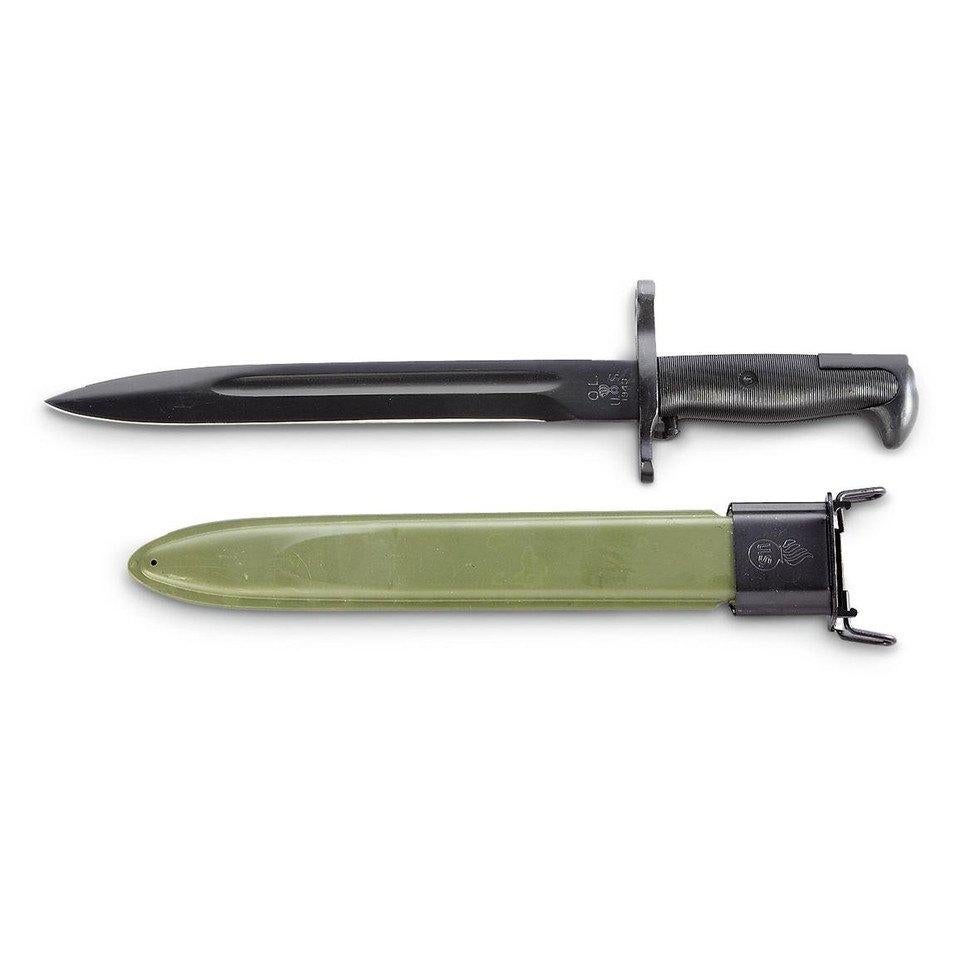 M1 Garand Bayonet and scabberd - Us ww2, Ophalen of Verzenden, Landmacht, Amerika, Mes of Dolk