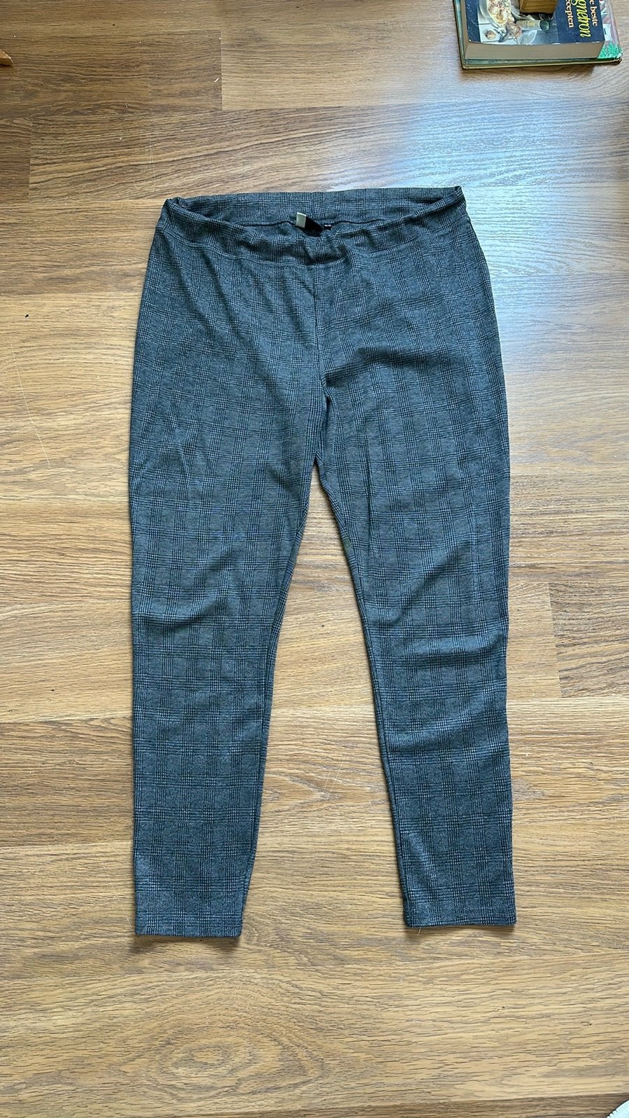 Grijze geruite broek, maat 50/52, Maat 46/48 (XL) of groter, Ophalen of Verzenden, Gedragen, Grijs