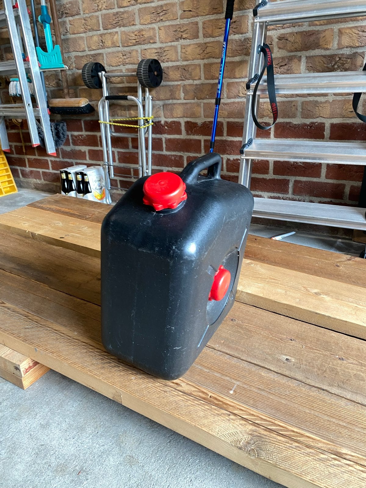 Vuilwatertank voor camping of camper, Ophalen of Verzenden, Gebruikt