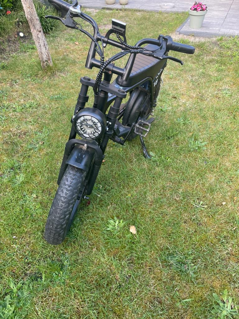 Crossboss v8 fatbike, Gebruikt, Minder dan 47 cm, 30 tot 50 km per accu, Ophalen
