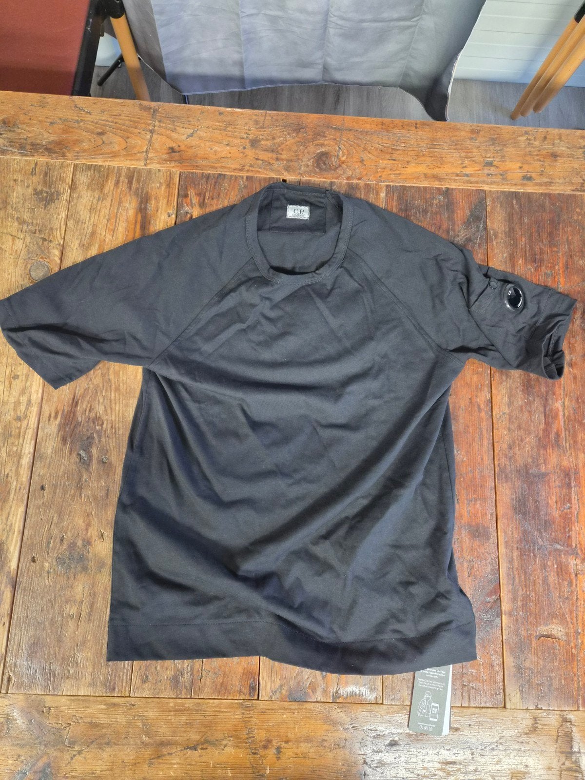 CP COMPANY T-shirt maat M, CP Company, Maat 48/50 (M), Zwart, Nieuw