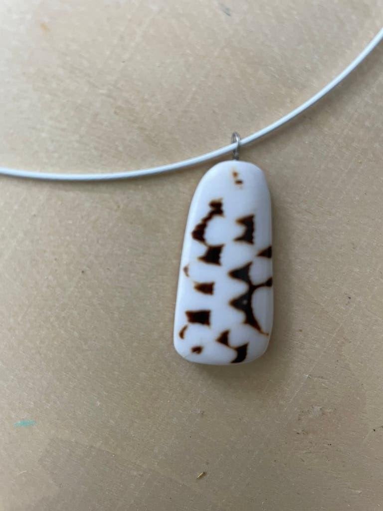Choker ketting met hanger, Verzenden, Overige materialen, Met hanger