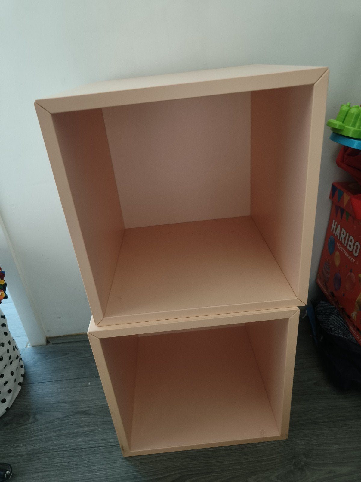 IKEA EKET kasten - 2 stuks, lichtroze, Ophalen, Gebruikt