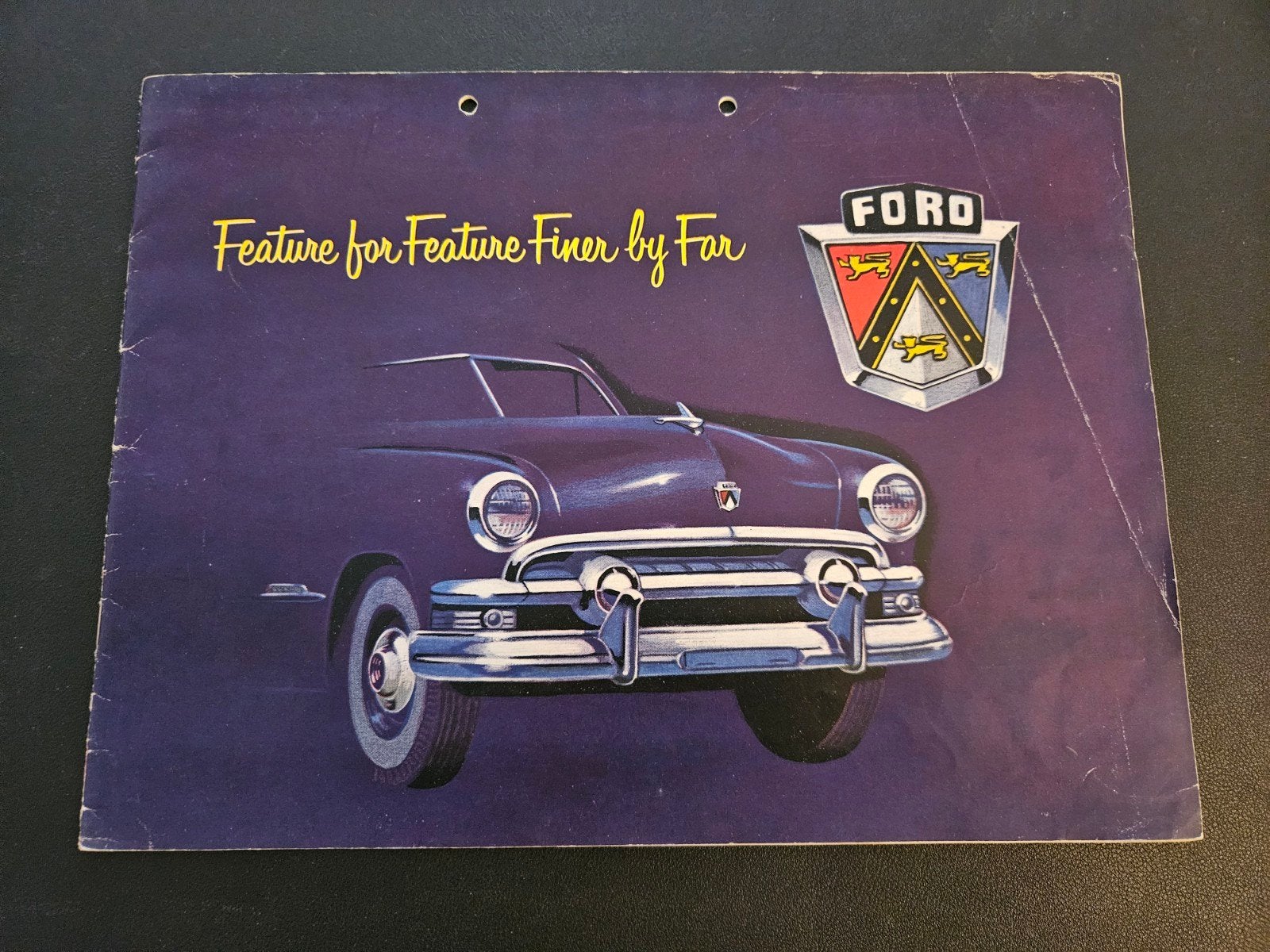 Brochure Ford 1951, Ophalen of Verzenden, Zo goed als nieuw, Ford