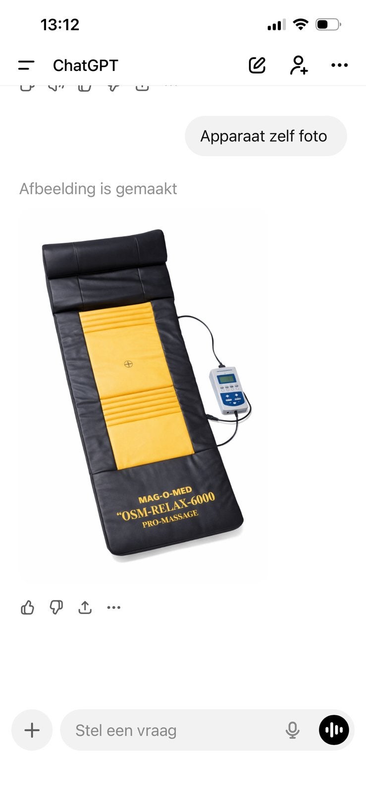 Nieuw Een massagebed of massagematras, Sport en Fitness, Ophalen, Nieuw, Massagestoel of Kussen