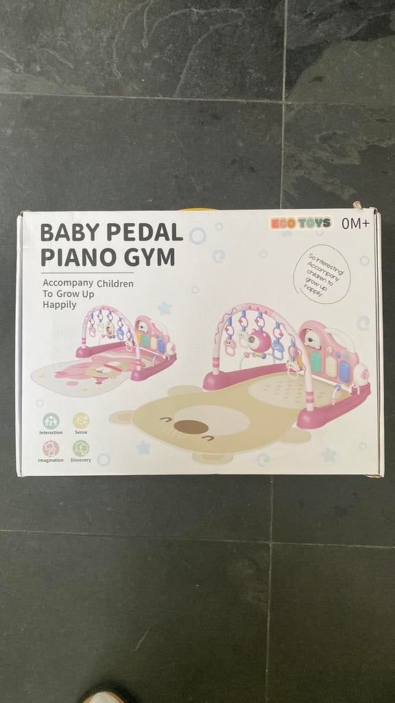 Baby pedal piano gym., Ophalen, Zo goed als nieuw, Babygym