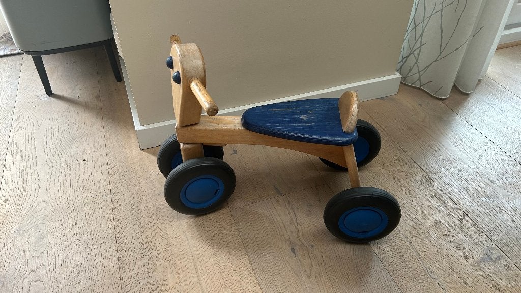 houten loopfiets, Ophalen, Gebruikt, Loopfiets