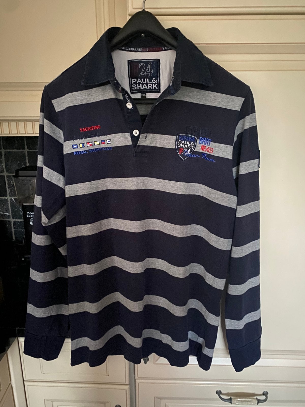 Sportief poloshirt Paul&Shark maat L, Verzenden, Zo goed als nieuw, Maat 52/54 (L), Blauw