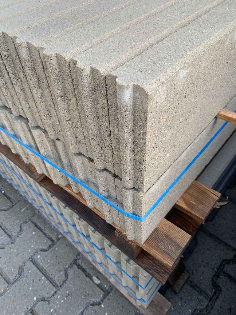 Opsluitbanden Grijs in diverse maten - J&W 12, Tuin en Terras, Bielzen en Borders, Ophalen, 100 tot 200 cm, Overige typen, Nieuw