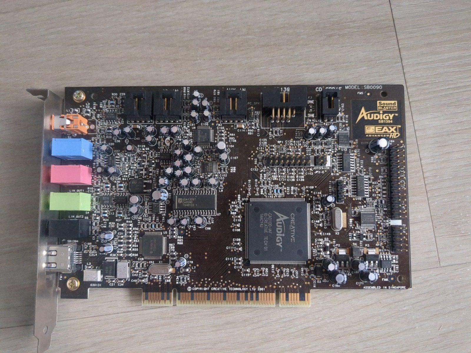 Creative Sound Blaster Audigy SB0090 geluidskaart, Ophalen of Verzenden, Gebruikt, Intern, Creative