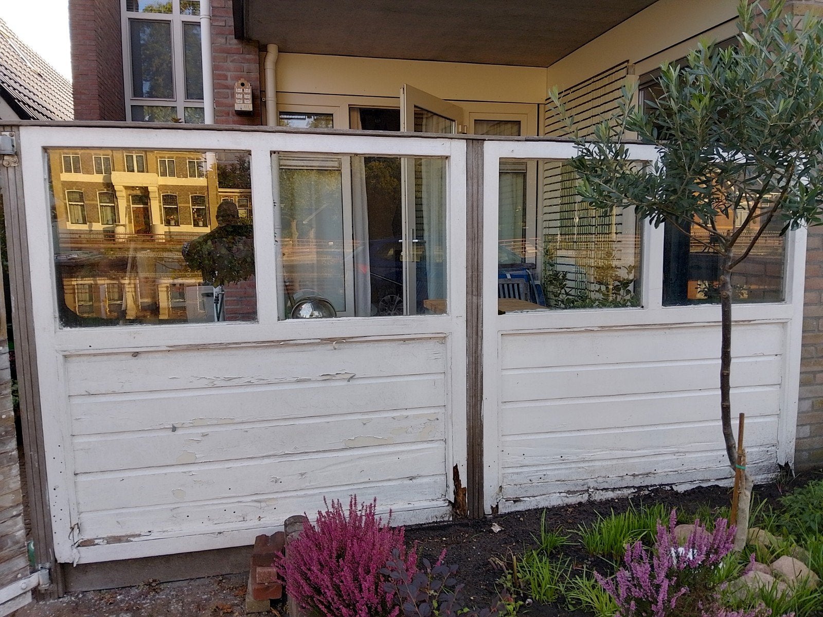 ramen van veiligheidsglas voor schutting 4x, Tuin en Terras, Ophalen, Minder dan 250 cm