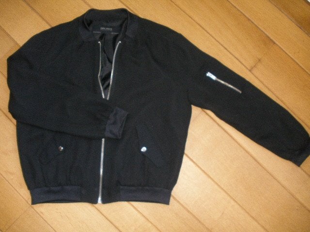 ZARA Basic bomber jack zwart maat M - nieuw -, Kleding | Dames, Zara, Ophalen of Verzenden, Nieuw, Zwart