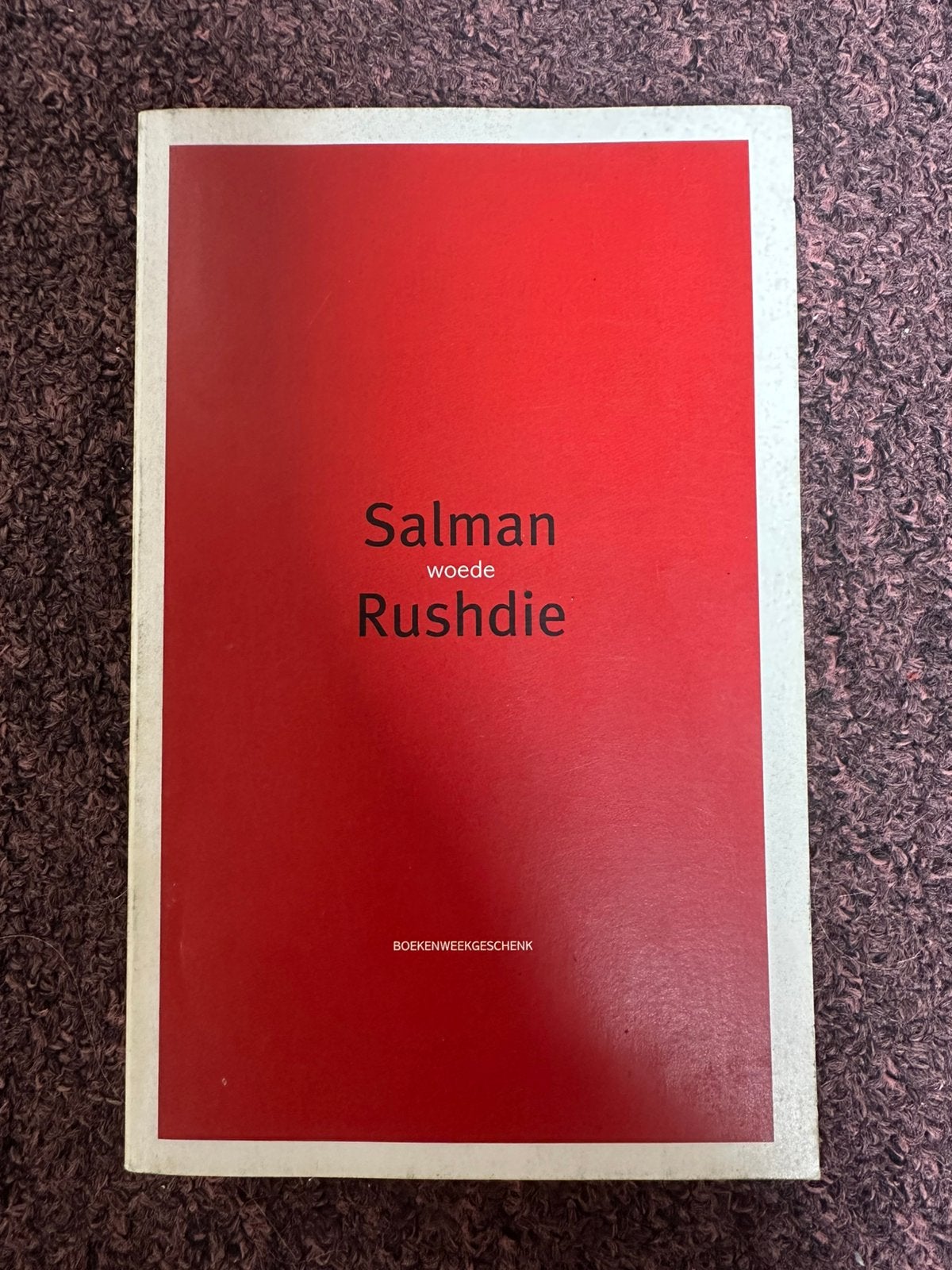 Boek: Woede - Salman Rushdie, Boeken, Ophalen of Verzenden, Gelezen