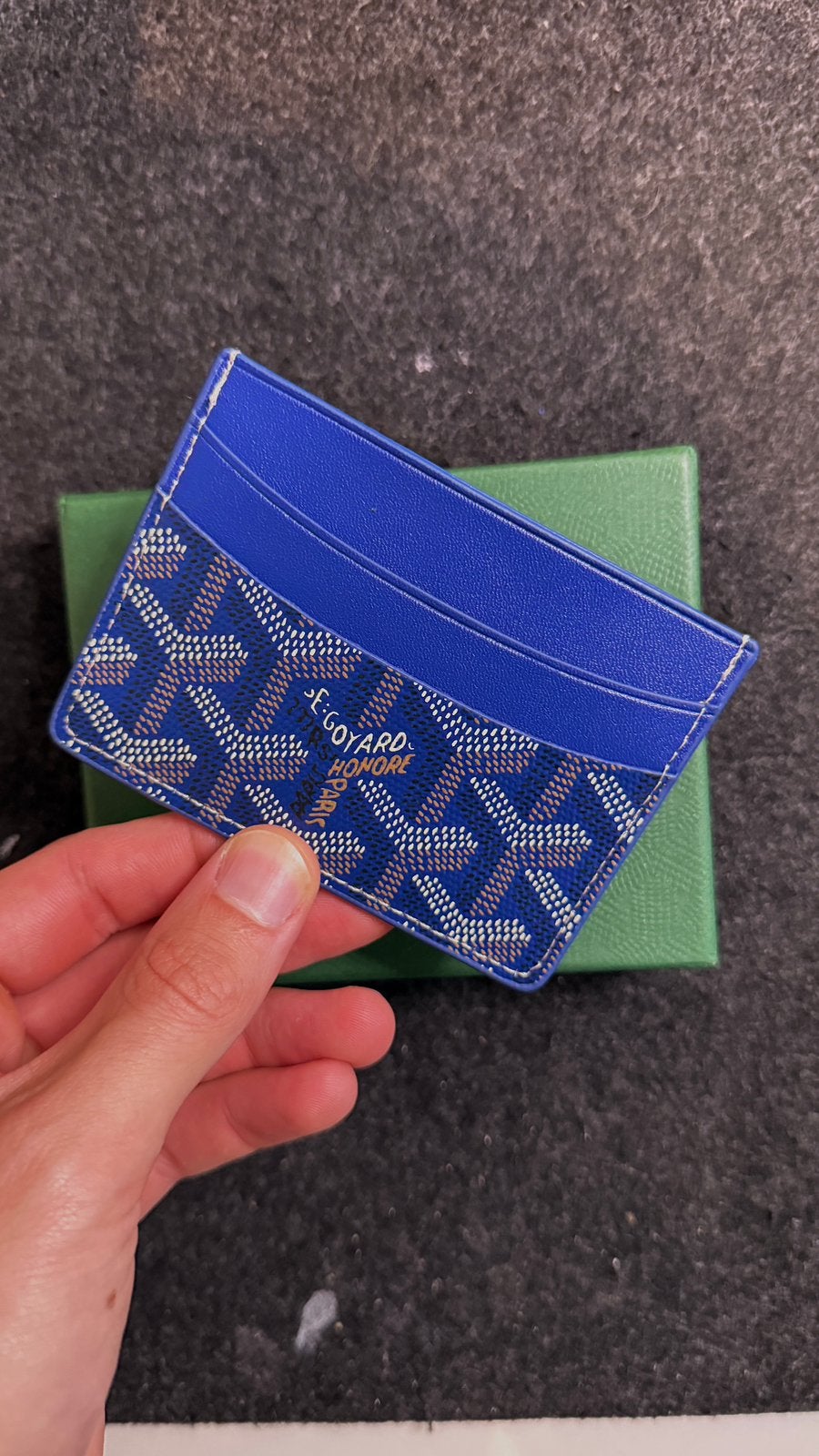 Goyard pasjeshouder, Sieraden, Tassen en Uiterlijk, Portemonnees, Verzenden, Zo goed als nieuw
