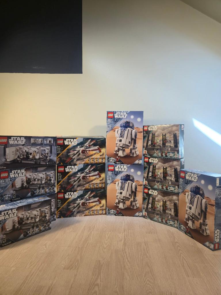Lego Star Wars Sealed MINT Collectie (13 dozen), Ophalen of Verzenden, Nieuw