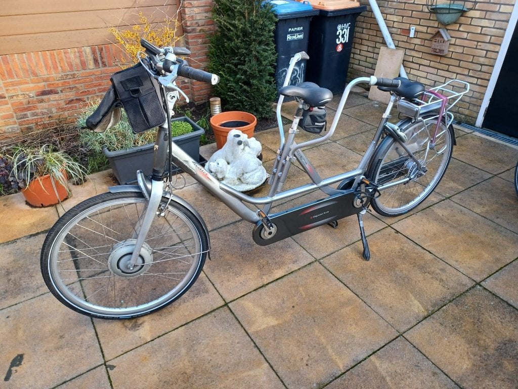 Sparta tandem, Fietsen en Brommers, Ophalen, Gebruikt, Sparta