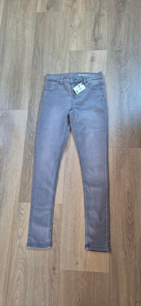 Grijze my skinny fit jeans, hema, maat 158, nieuw met kaartj, Ophalen of Verzenden, Nieuw, Jongen, Broek