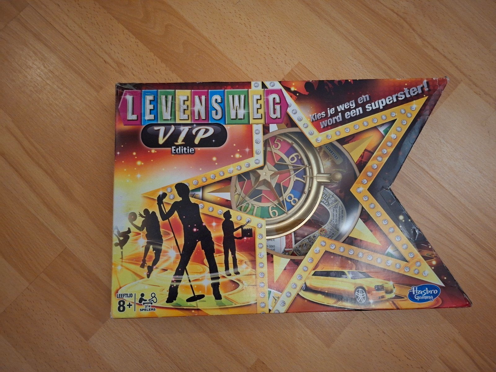 Levensweg VIP Editie Bordspel Hasbro, Vijf spelers of meer, Ophalen of Verzenden, Gebruikt, Hasbro