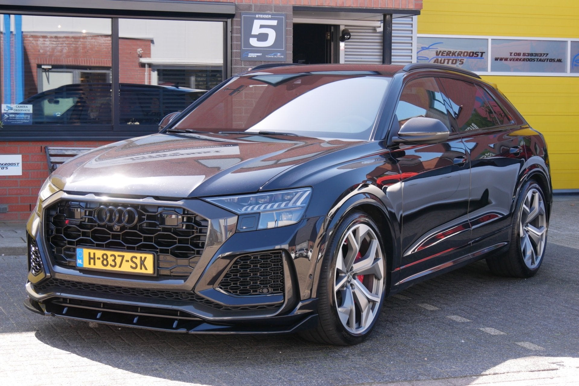 Audi Rsq8 4.0tfsi v8.quattro.keramisch.carbon.alcantra.stand, Auto's, Dealer onderhouden, Gebruikt, 600 pk, Zwart