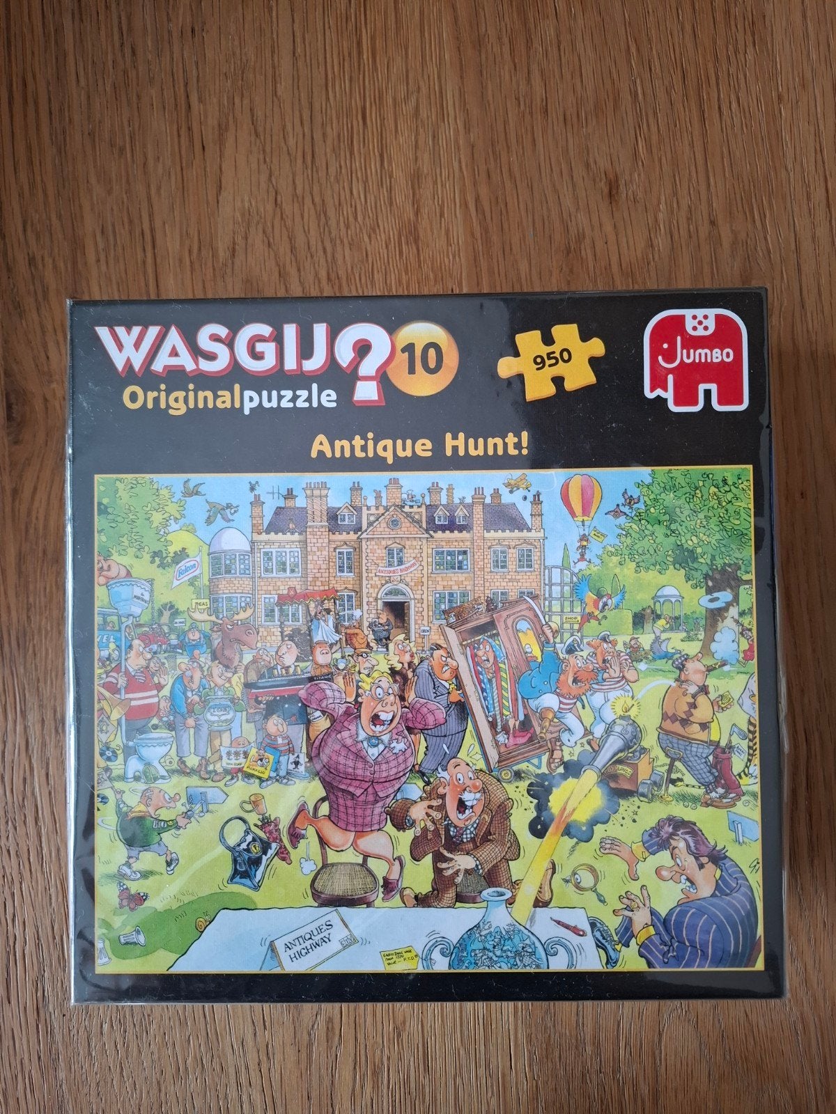 Wasgij Original 10: Antique Hunt! 950 stukjes legpuzzel, Ophalen, 500 t/m 1500 stukjes, Zo goed als nieuw, Legpuzzel