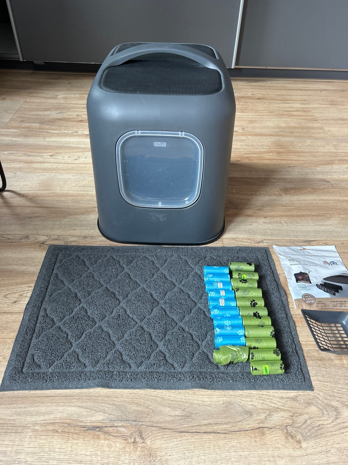 Kattenbak met toebehoren, Dieren en Toebehoren, Ophalen of Verzenden