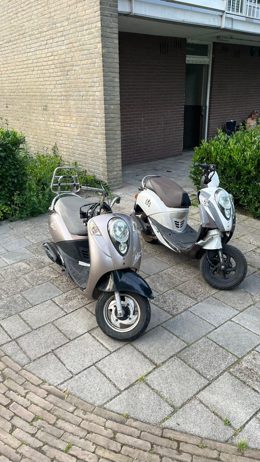 2x sym mio blokken werkend, Fietsen en Brommers, Scooters | SYM, Zo goed als nieuw, Mio, Benzine, Ophalen