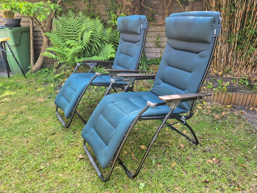 Lafuma Futura Air Comfort relax stoelen, Tuin en Terras, Ophalen, Gebruikt, Verstelbaar