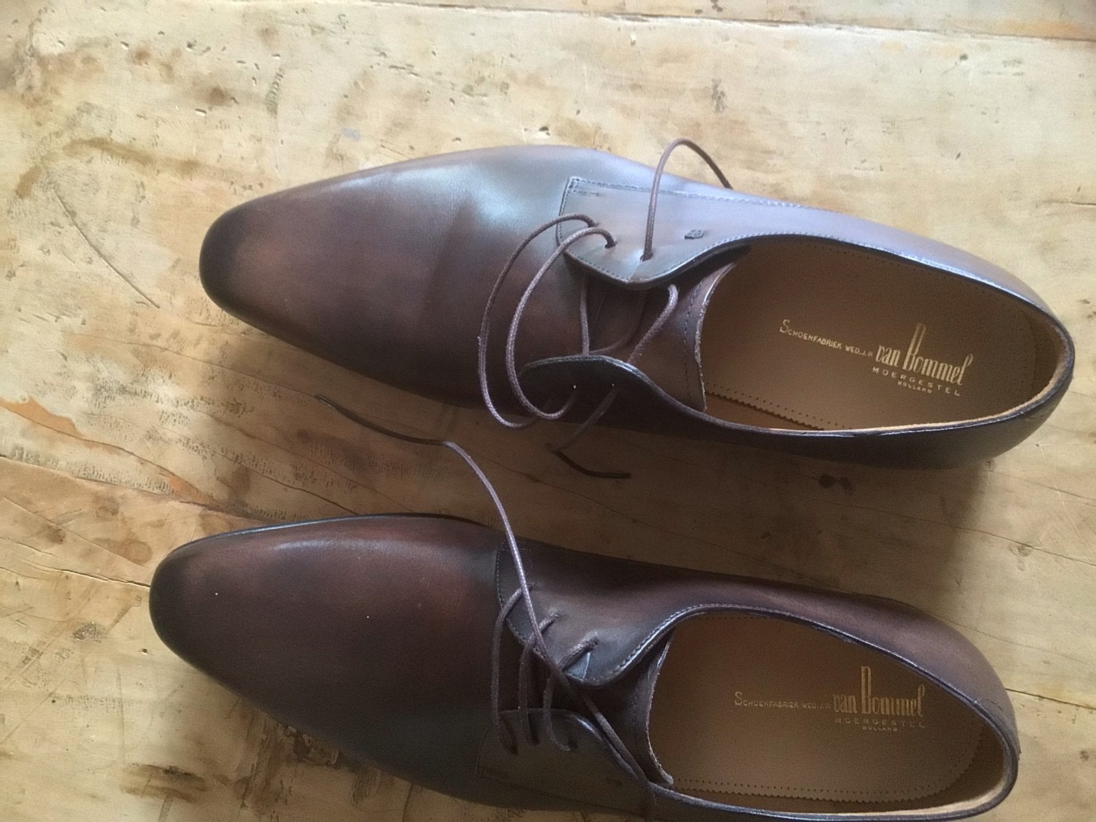 Nieuwe Van Bommel veterschoenen, maat 45, Kleding | Heren, Ophalen of Verzenden, Nieuw, Bruin, Veterschoenen