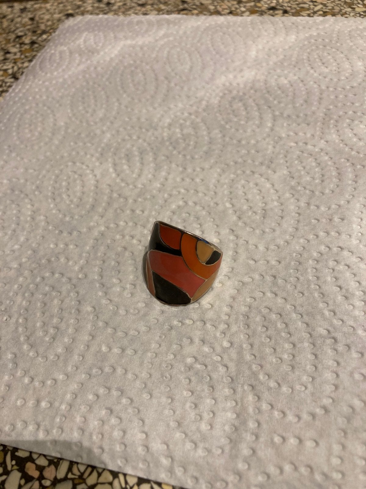 Mooie ring, Ophalen of Verzenden, Zo goed als nieuw, Overige materialen, Dame