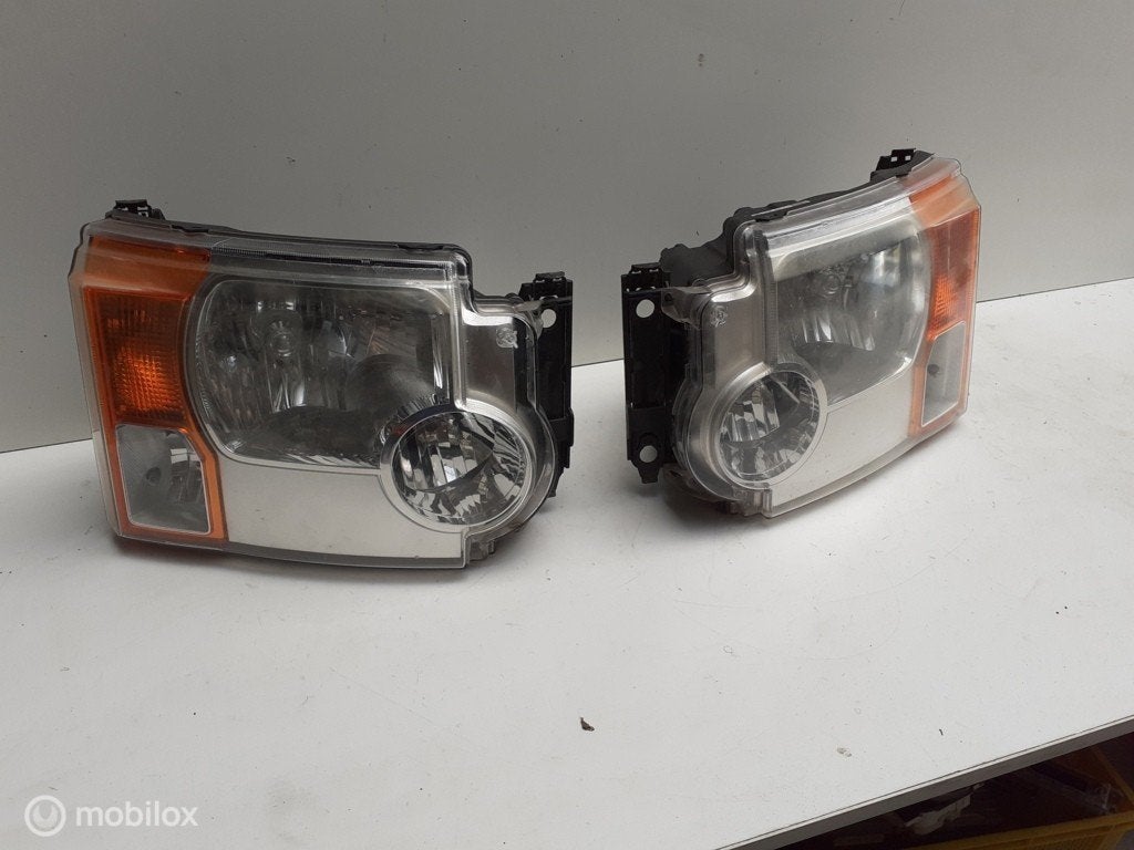 Koplamp Land Rover Discovery III 3 Halogeen Koplampen LR3, Land Rover, Ophalen of Verzenden, Gebruikt, Land Rover