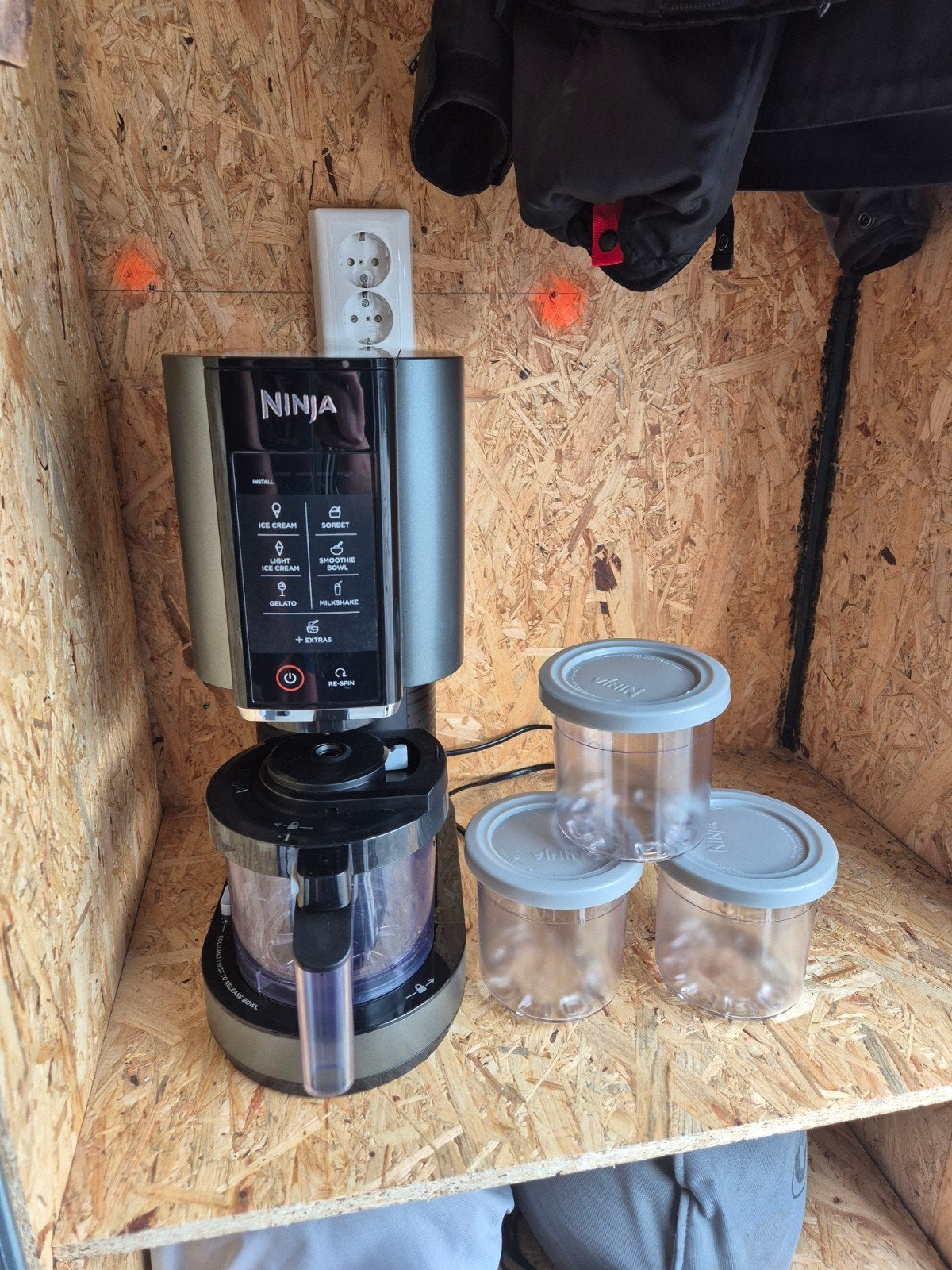 Ninja Creami NC200EU IJsmachine - Zo goed als nieuw, Ophalen, Zo goed als nieuw, Zelfvriezend