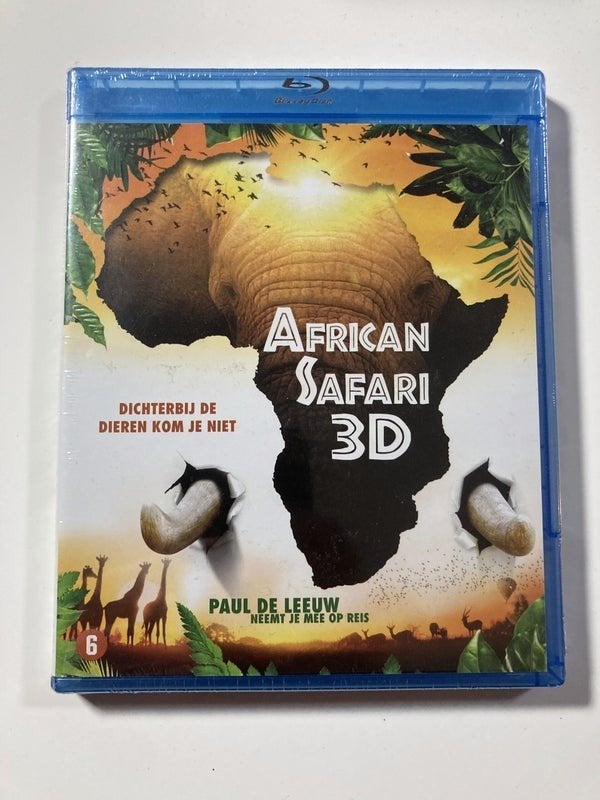 AFRICAN SAFARI (3D) (IN SEAL) (BLURAY), Carduelis & Media, Verzenden, Syran@live.nl, Tollensstraat 53D 3035NC Rotterdam