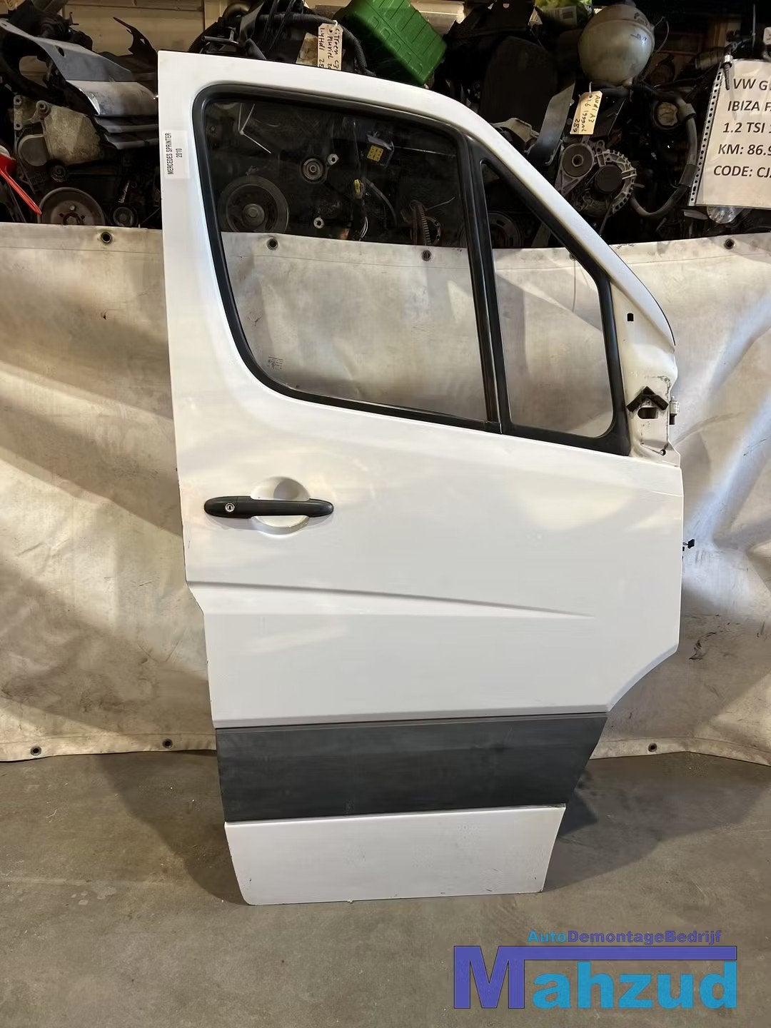 MERCEDES SPRINTER 906 B906 Rechts wit deur portier 2006-2018, Gebruikt, Mercedes-Benz AG, Deur, Mercedes-Benz