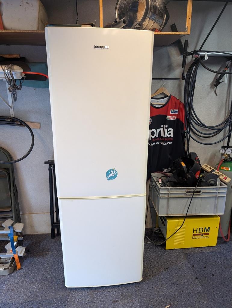 Samsung Koel-vriescombinatie - Gebruikt, Gebruikt, 200 liter of meer, 60 cm of meer, Met aparte vriezer