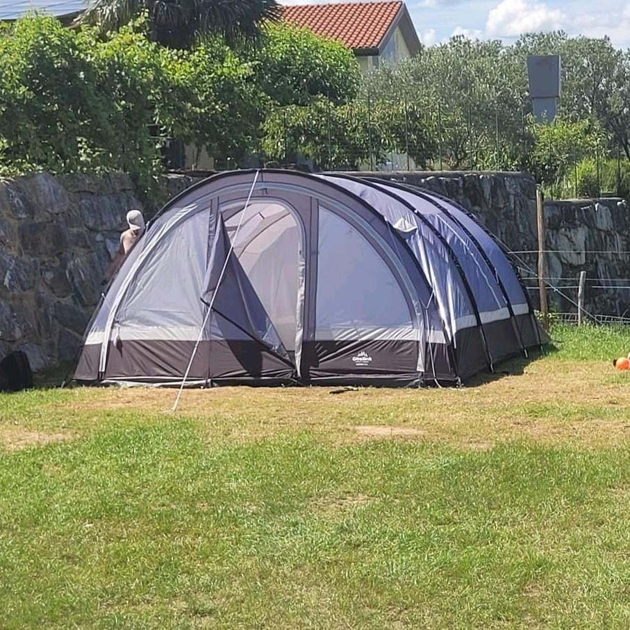 Obelink Lugana Tunneltent, Caravans en Kamperen, Ophalen of Verzenden, Zo goed als nieuw, Tot en met 6