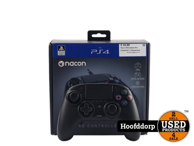 Nacon Revolution Pro Controller 3 | Nieuwstaat, Nacon, Zo goed als nieuw, Support@nacon.com, Nacon
396-466 Rue de Paris
92700 Colombes
France