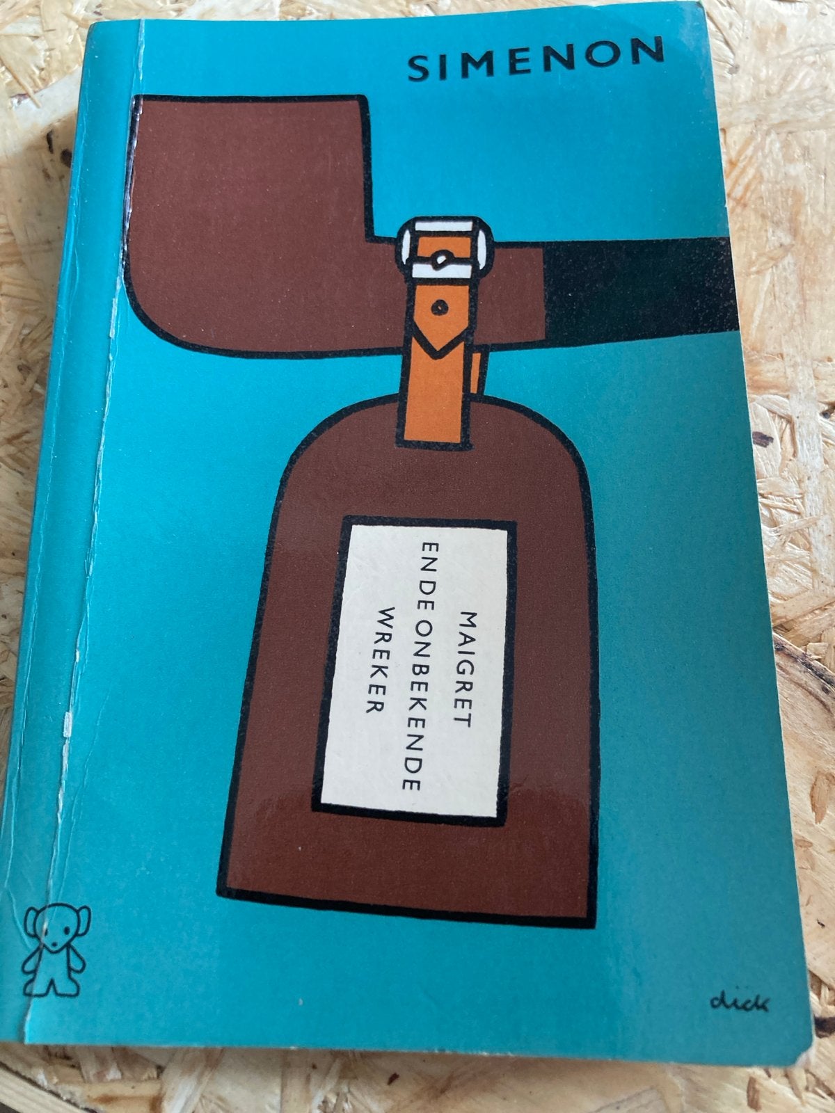 Maigret en de onbekende wreker - Simenon (Zwarte Beertjes), Ophalen of Verzenden, Gelezen