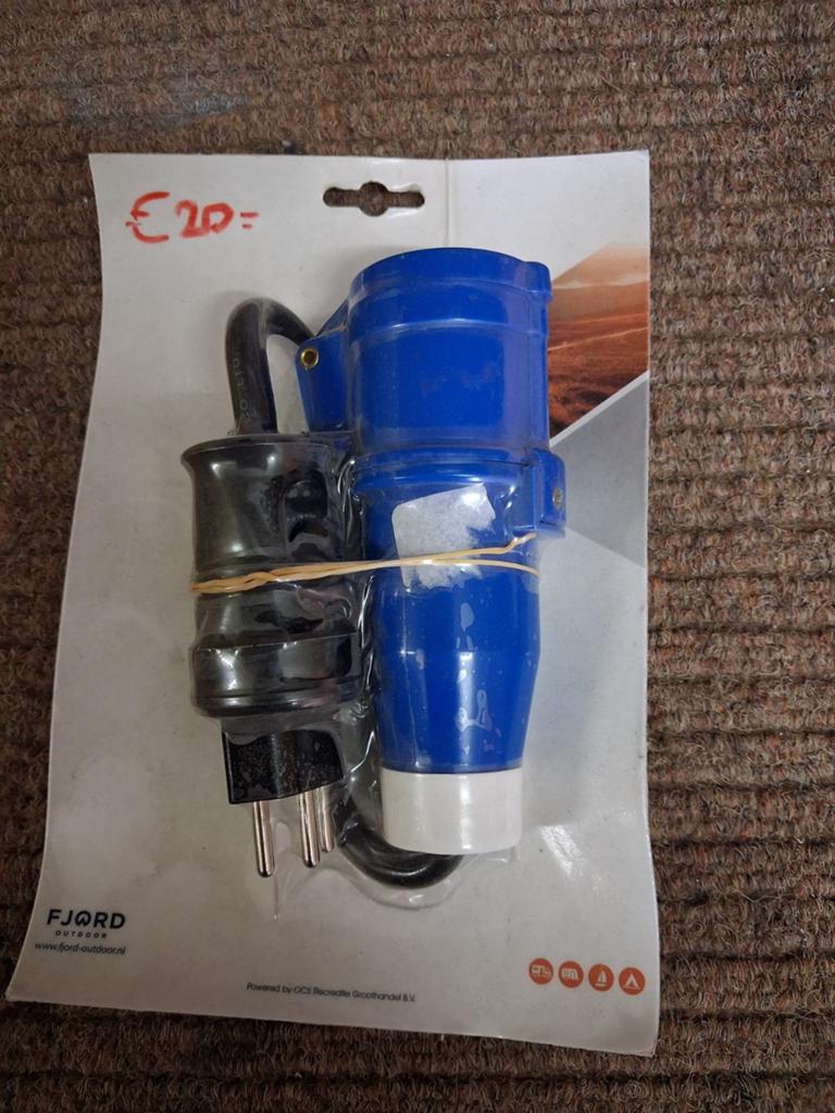 Verloop CEE naar Zwitserse stekker - Fjord Outdoor, Ophalen of Verzenden, Nieuw