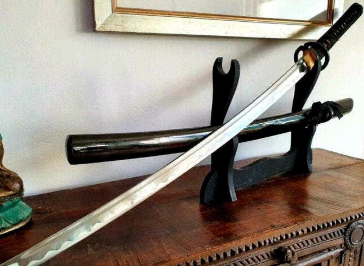 Scherp katana zwaard, samurai zwaarden, sabel, mes, dolk

Sc, Ophalen of Verzenden, Overige soorten, Azië, Zwaard of Sabel