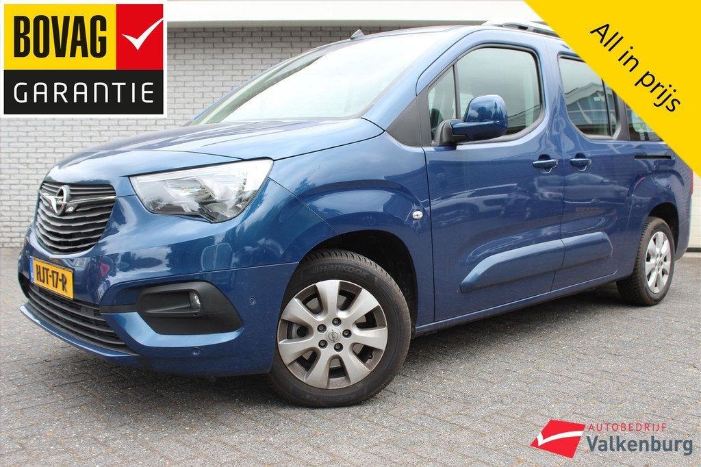 Opel Opel Combo Life 1.2 Turbo Edition | Rolstoelbus | 360 C, Auto's, Opel, 12 maanden, Gebruikt, Blauw, Bedrijf