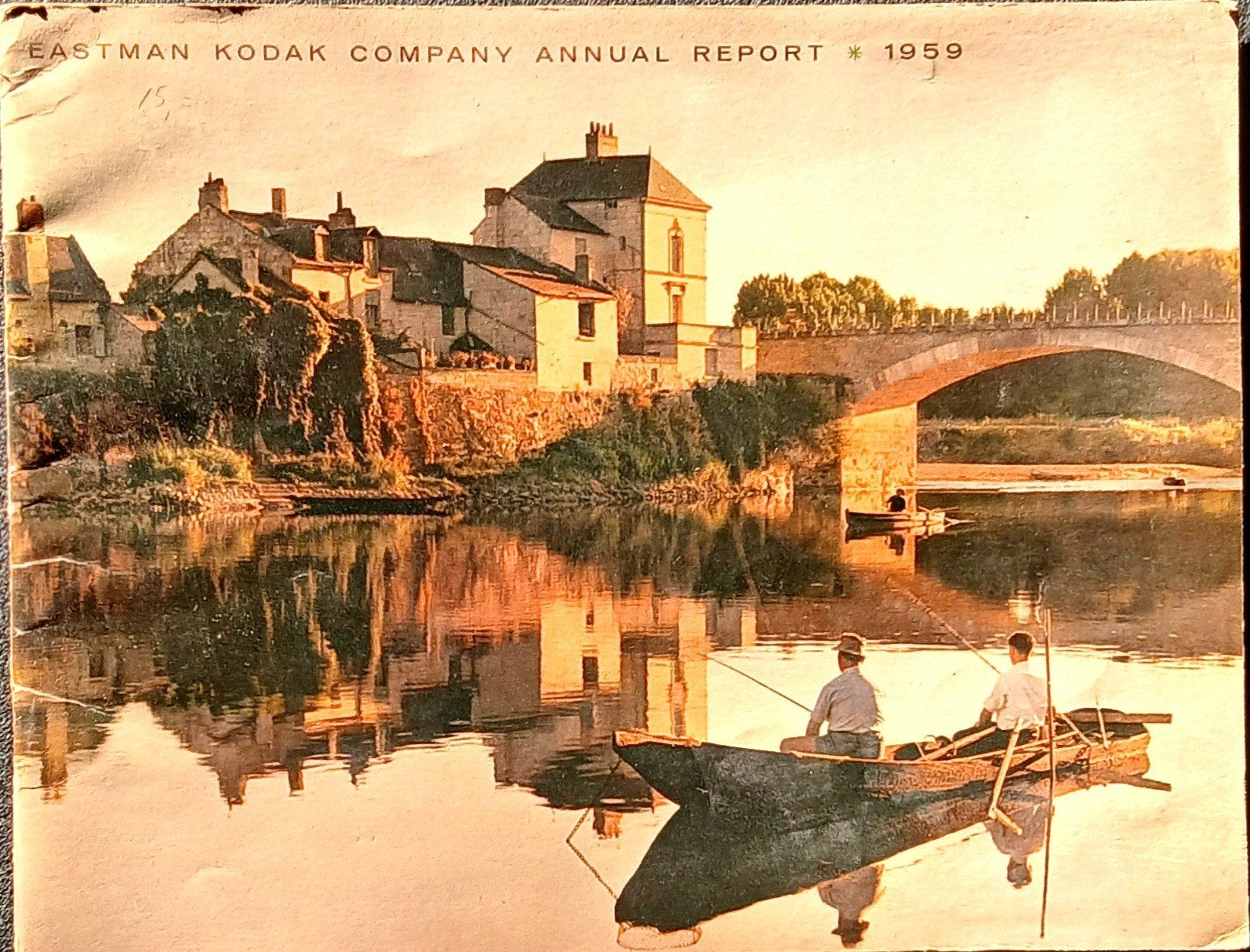 Eastman Kodak Company Jaarverslag 1959 - Vintage, Ophalen of Verzenden, Gelezen, Overige typen