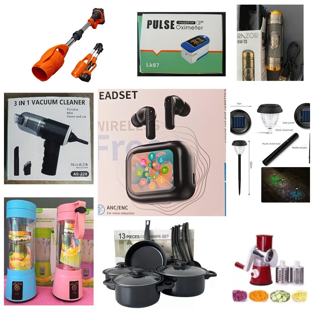 SALE Draadloos: Blender, Earbuds, Stofzuiger + meer huishoud, Ophalen of Verzenden, Nieuw