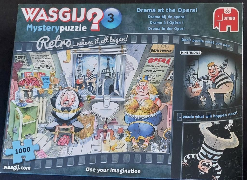 Wasgij puzzels, Ophalen of Verzenden, 500 t/m 1500 stukjes, Zo goed als nieuw