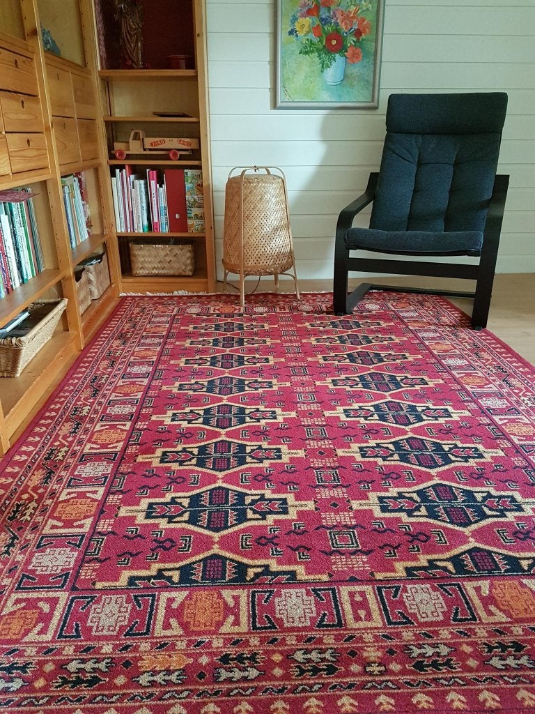 Wollen tapijt / vloerkleed, Huis en Inrichting, Stoffering | Tapijten en Kleden, Ophalen, Perzisch, 150 tot 200 cm, 200 cm of meer