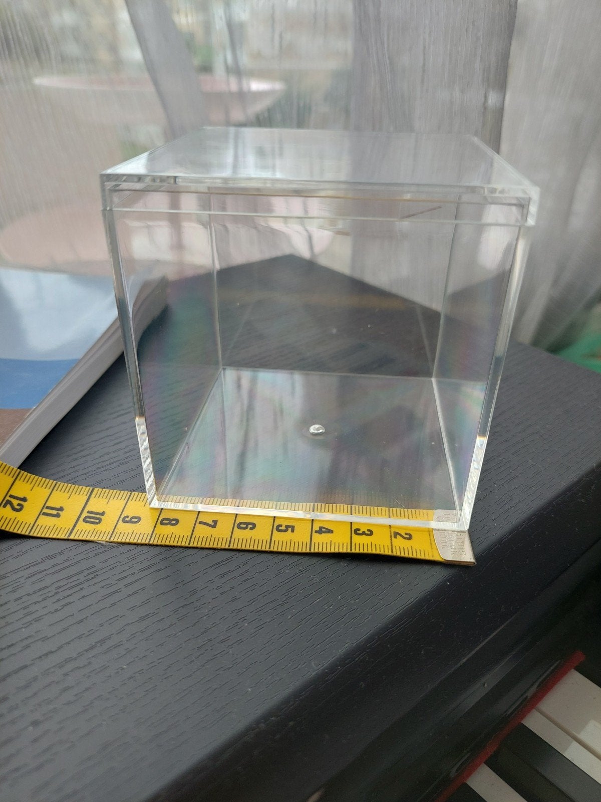 5x Kleine Transparante Acryl Opbergdoosjes met Deksel, Gebruikt, Minder dan 50 cm, Ophalen of Verzenden, 5 – 50