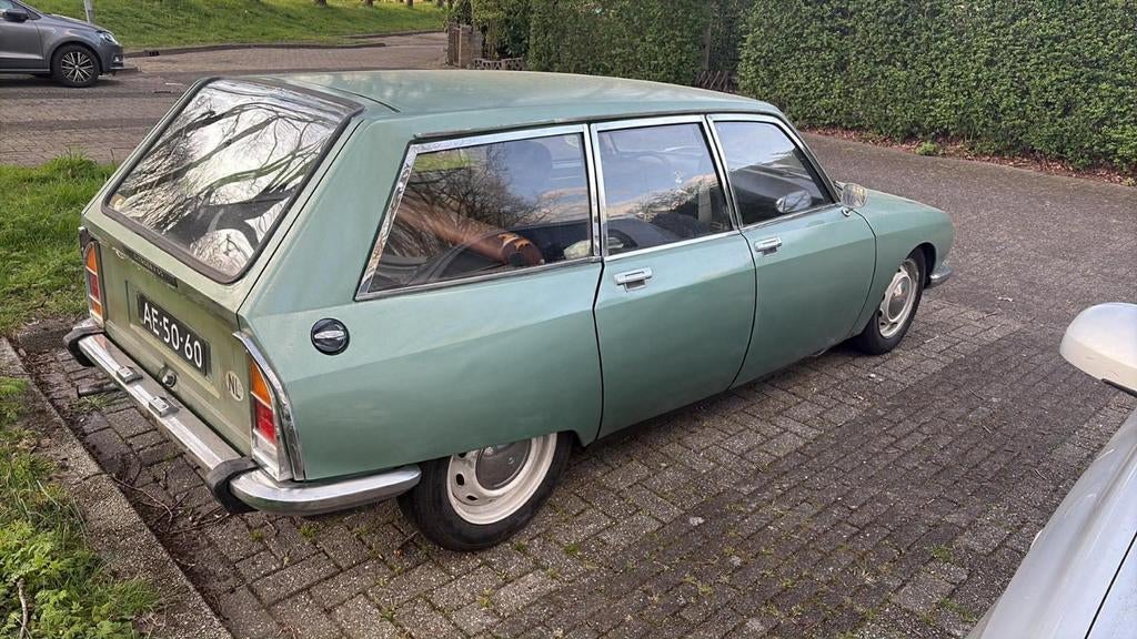 Citroen GS Break 1972 (belastingvrij! & APK plicht vrij), Ophalen