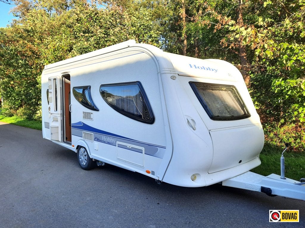 Hobby La Vita 495 UL Enkele bedden, Fietsenrek, Rondzit, Hobby, Bedrijf