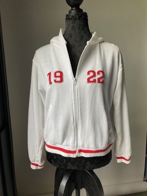 Wit sportief jackje 36/38, Wit, Ophalen of Verzenden, Zo goed als nieuw, Maat 36 (S)